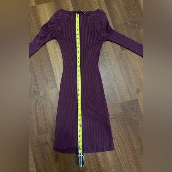 Abercrombie & Fitch Purple Sweater Dress - Picture 3 of 4